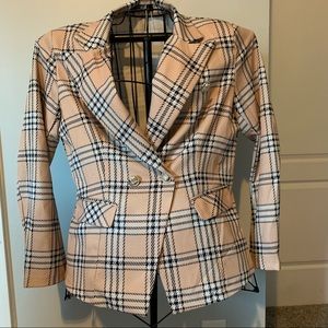 Plaid Blazer